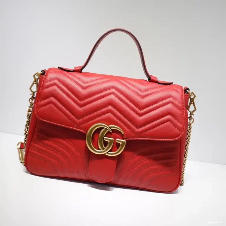 Hyper Peter bag Marmont handle medium GG top Gucci 0525